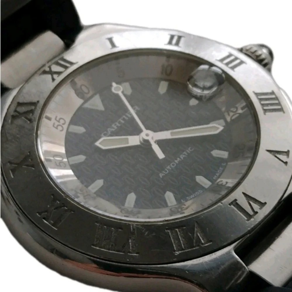 Cartier ~ Must de Cartier 21 Autoscaph 2427 Automatic Watch.